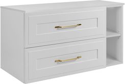 Zdjęcie Rodan Zestaw Mebli Łazienkowych Classic Z Szafką Podumywalkową 80Cm Otwartą Blatem 100Cm Biały - Węgliniec