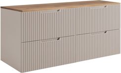 Zdjęcie Rodan Zestaw Mebli Łazienkowych Vena Z Szafkami Podumywalkowymi 60Cm Kaszmir I Blatem 120 Dąb Craft Złoty - Dąbrowa Tarnowska