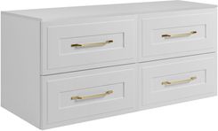 Zdjęcie Rodan Zestaw Mebli Łazienkowych Classic Z Szafkami Podumywalkowymi 60Cm I Blatem 120Cm Biały - Lubań