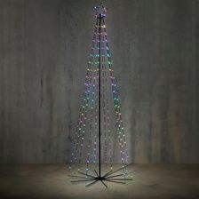 Zdjęcie Luca Lighting Choinka 180 Led Rgb 185Cm Czarny - Gozdnica