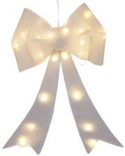 Zdjęcie Koopman Kokarda Dekoracyjna 25 Led 60Cm Srebrny - Baborów