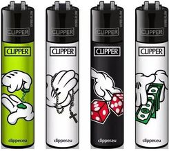 Zdjęcie Clipper Zapalniczka Cartoon Hands Seria 4szt. - Suraż