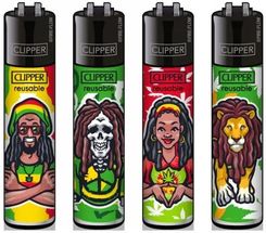 Zdjęcie Zapalniczka Clipper Rasta Seria 4szt. - Szepietowo