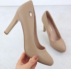 Zdjęcie Czółenka na obcasie coffe Sergio Leone 1457 - Trzemeszno