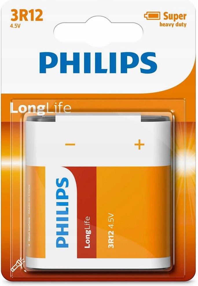Varta Bateria Cynkowo Węglowa 3R12 4,5V DC BLISTER1SZT Philips 3R12L1B ...