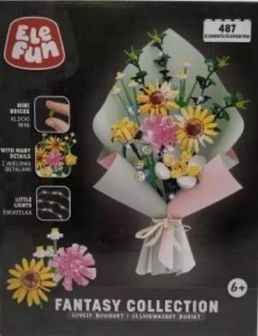 Elefun Fantasy Collection Olśniewający Bukiet Klocki 487 El.