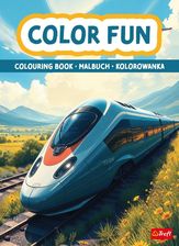 Zdjęcie Pociągi I Samoloty. Kolorowanka. Malbuch. Colouring Book - Grodzisk Mazowiecki