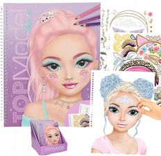 Zdjęcie By Depesche/Top Model Szkicownik Kolorowanka Make Up 13983 Top - Sompolno