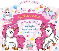 Zdjęcie Jednorożce. Naklejki Kolorowanki Zadania - Ozorków