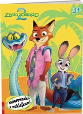 Zdjęcie Disney Zwierzogród 2. Kolorowanka Z Naklejkami Na-9142 - Kościan