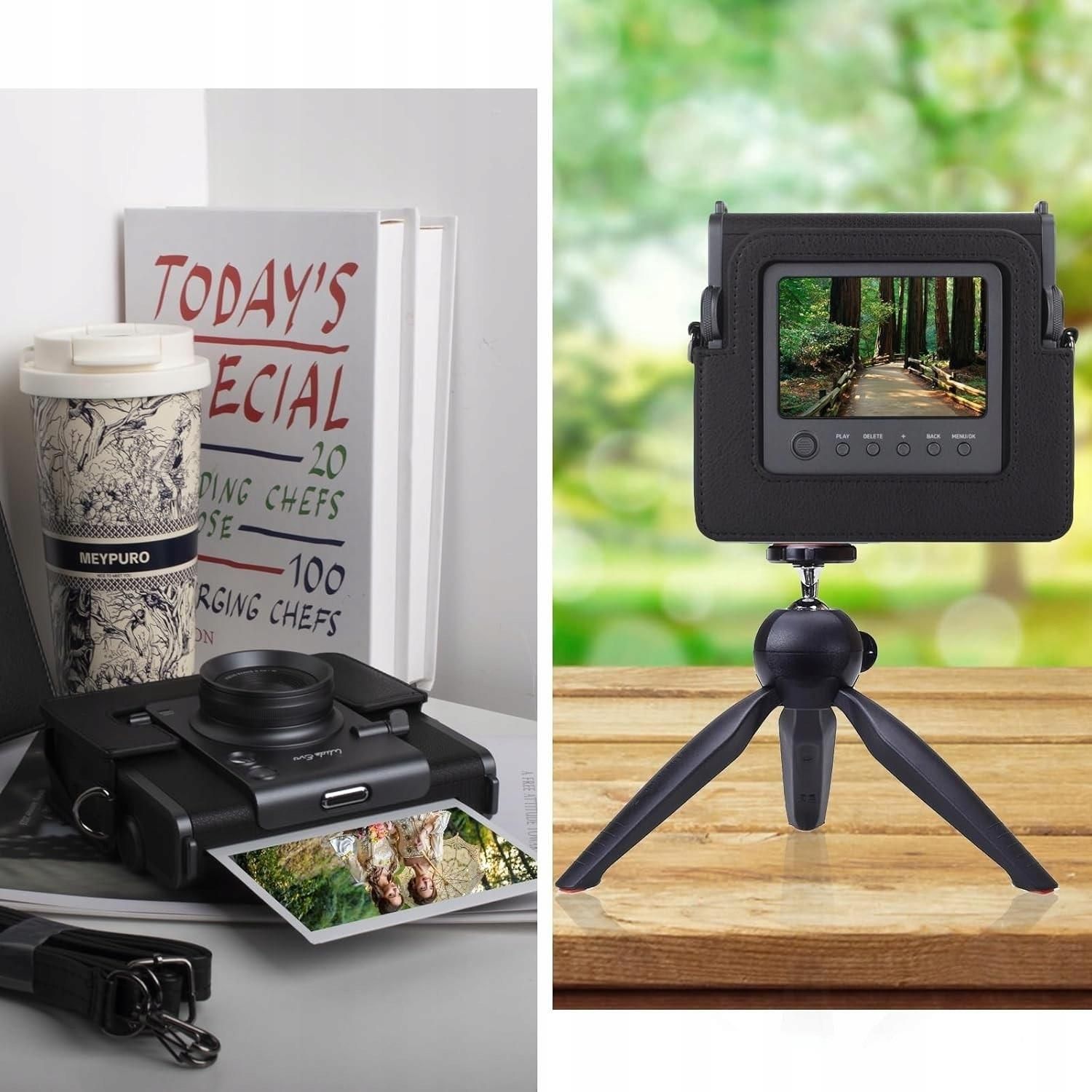 Kimyoaee Custodia Da Trasporto Per Fujifilm Instax Wide Evo 2 In 1, Accessori Per Fotocamera Istantanea, Borsa In Pelle Con Tracolla Rimovibile, Nero Kimyoaee Custodia Da Trasporto Per Fujifilm Instax Wide Evo 2 In 1, Accessori Per Fotocamera Istantanea, Borsa In Pelle Con Tracolla Rimovibile, Nero
