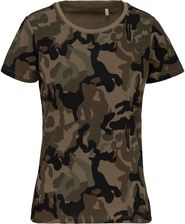 Zdjęcie Kariban Koszulka Damska Camo Zielone - Parczew