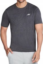 Zdjęcie Skechers Koszulka Męska Ts233-Bkcc Szybkoschnąca Treningowa Szary S - Stryków