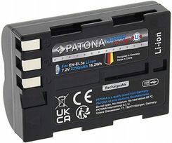 Patona Akumulator EN-EL3e do Nikon D700 D300 D200 D100 D80 D70 D50 Usb-c (1373)