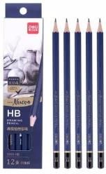 Ołówek Do Szkicowania Deli B 2H Seria Nuevo Tworzenia Artystycznych Dzieł 1szt. Profesjonalnej