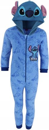 STITCH DISNEY kombinezon pluszowa piżama onesie 9/10 lat 134 140