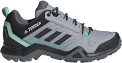 Zdjęcie Buty sportowe adidas Terrex Ax3 Gore-Tex szaro-turkusowe damskie - Zielona Góra