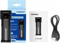 Zdjęcie Liitokala Ładowarka Lii-100C 18650 21700 18350 26650 - Pniewy
