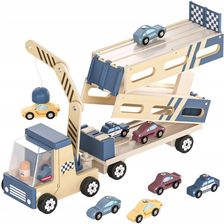 Zdjęcie TopBright Transporter Samochodów I Tor Wyścigowy 2w1 - Żyrardów