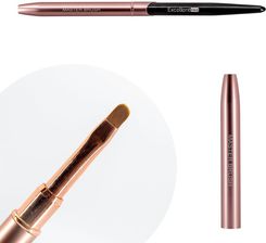 Zdjęcie Excellent Pro Master Brush Pędzelek Do Żelu Owal #4 Pink & Black - Żnin