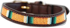 Zdjęcie Kentucky Horsewear Obroża Dla Psa Z Ręcznie Robionymi Perełkami Kentucky Pomarańczowe 40 M - Nowe Skalmierzyce