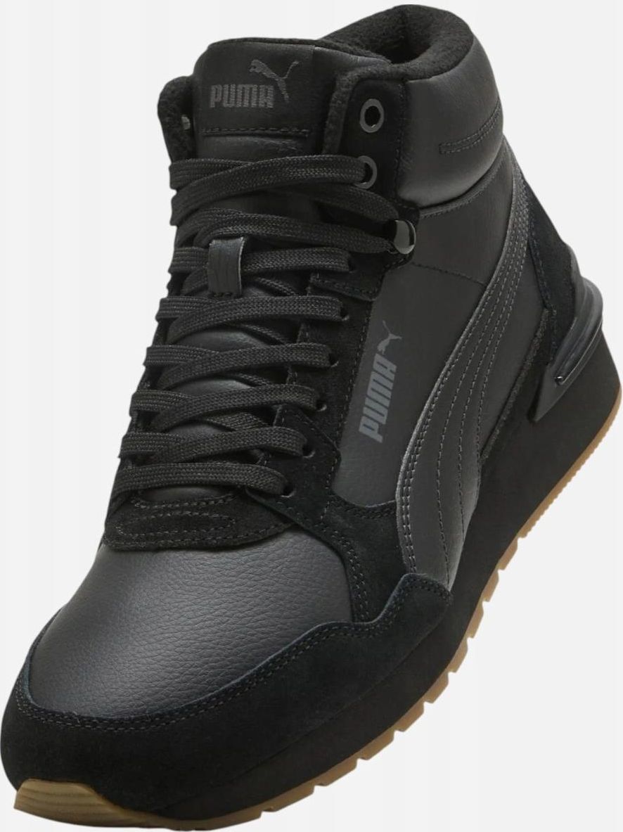 Buty męskie zimowe Puma St Runner v4 Mid Skóra Naturalna 40289401 45 ...