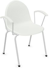 Zdjęcie Nowy Styl Krzesło Amigo Arm Biały Stelaż (K32) - Ostróda