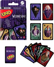 Zdjęcie Mattel - UNO Wednesday Towarzyska gra karciana JHB18 - Nowe Skalmierzyce