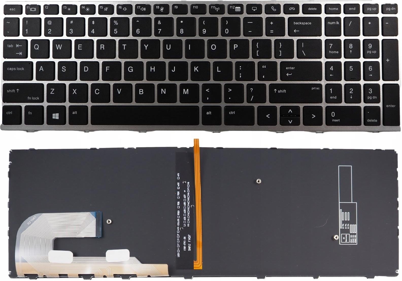 Coperchio Posteriore LCD Per HP EliteBook 850 G6/G5 755 G6 - Argento L63358-001