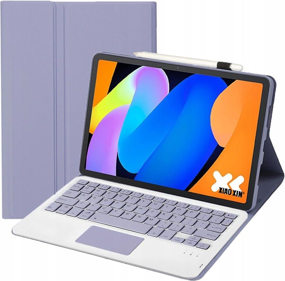 Coque Clavier Bluetooth AZERTY Français Détachable Pour Lenovo Tab Idea 11'' TB336ZU/TB336FU 2025 | Protection Cuir PU, Batterie Longue Durée