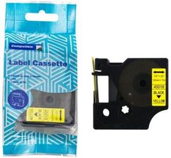 Zdjęcie Prism Taśma Do Dymo D1 45018 12mm X 7 M Czarny Na Żółtym Zamiennik - Zakopane