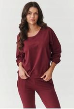 Zdjęcie Komplet dresowy z lekko dopasowanymi spodniami i luźną bluzą bordowy M891 - Dąbrowa Tarnowska