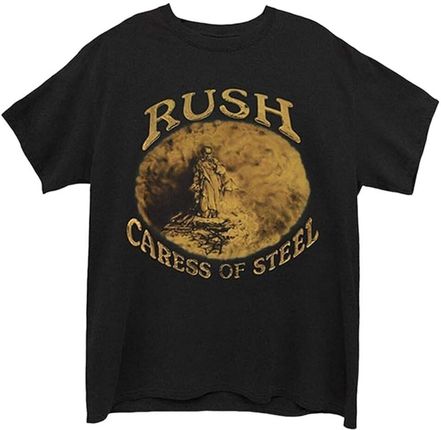 Rush Koszulka Caress of Steel Unisex Black S