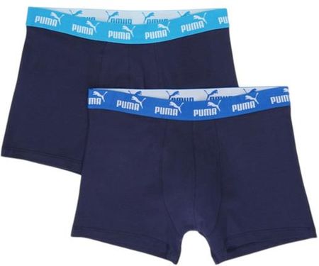 Puma bokserki majtki męskie 2-Pack granatowe wygodne bawełna