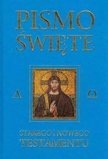 Zdjęcie Pismo Święte Starego i Nowego Testamentu, niebieskie - Kościan