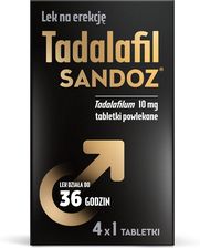 Zdjęcie Sandoz Tadalafil 10 mg, 4 tabletki - Jedwabne