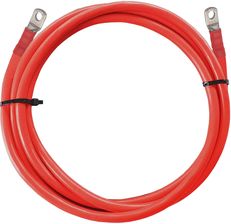 Zdjęcie Czerwony przewód do łączenia akumulatorów oczko M10-oczko M10 – 250cm 50mm2 - Chorzów