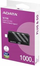 Zdjęcie Dysk zewnętrzny Adata SC735 1TB (SC7351000GCCBKGY) - Pogorzela