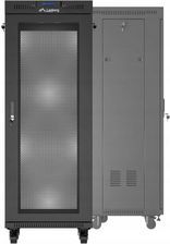 Zdjęcie Lanberg Szafa rack stojąca 32U 600x600 drzwi perforowane LCD czarna (FF01663223BL) - Łobez