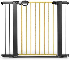 Zdjęcie Milly Mally 6578 Bramka Zabezpieczająca  Barierka Na Schody Z Rozszerzeniem Guardy 104 Black Natural - Maków Podhalański
