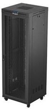 Zdjęcie Lanberg szafa Rack 19 stojąca 47U 800x800 czarna drzwi perforowane LCD flat pack (FF01884723BL) - Reda
