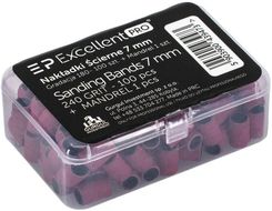 Zdjęcie Excellent Pro Sanding Bands Jednorazowe Opaski Ścierne O Gradacji 240 Z Nośnikiem Średnicy 7mm 100szt. - Golub-Dobrzyń