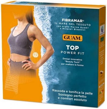 Guam Top Ujędrniająco Modelujący Power Fit Grey S-M Szary