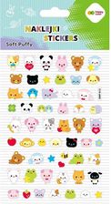 Zdjęcie Happy Color Naklejki 3D Soft Puffy Animals Kawaii 110X2 - Ropczyce