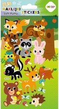 Zdjęcie Happy Color Naklejki 3D Soft Puffy Fun Forest Animals 1 - Płock