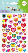 Zdjęcie Happy Color Naklejki 3D Soft Puffy Smiling Hearts 11.0X - Płock