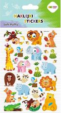 Zdjęcie Naklejki 3D Soft Puffy Safari Friends 110X205mm - Sztum