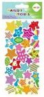 Zdjęcie Naklejki 3D Puffy Colorful Stars 9.5cm X 22cm Happy Color - Zdzieszowice