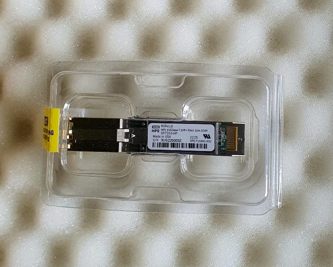 Hpe Wkładka miedź 10GBASE-T Sfp+ RJ45 (xcvr) New (R0R41B) - opinie i ...