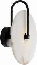 Zdjęcie Maxlight Vintage Ścienna Lampa Retro Led 3W 3000K Dysk Marmur Czarny (W0401) - Sompolno